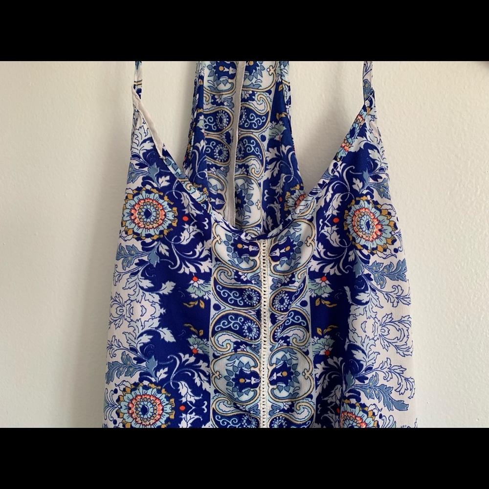 Blue Pattern Top - Picture 3 of 5